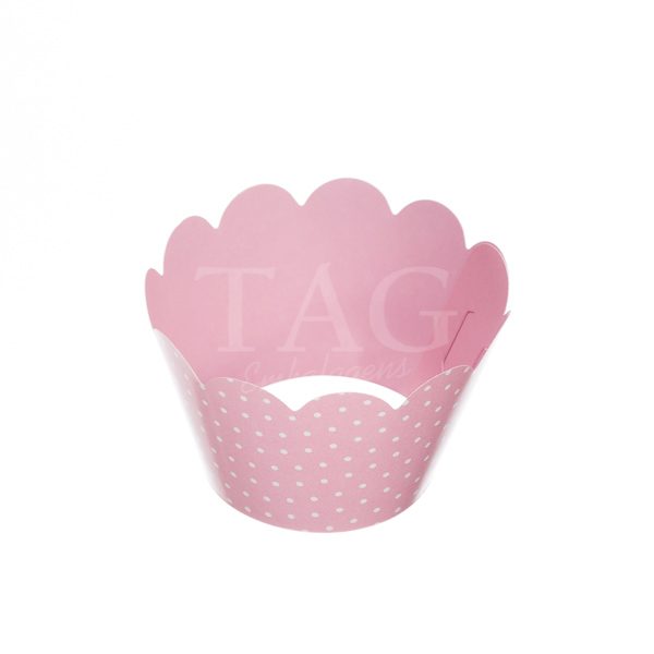 Mini Wrapper Mini Cupcake - Rosa - 3cm x 14,5cm - 12 unidades - Nc Toys -  Rizzo Embalagens